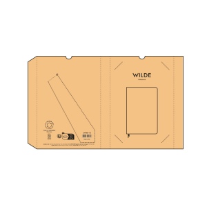 Carnet Wilde couverture rigide rPU, 196p 80g/m² 13