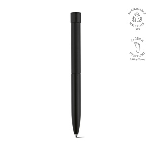 Stylo Borges en aluminium recyclé, encre noire 1 km Dokumental®