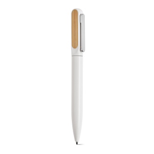 Stylo Plato en aluminium recyclé, encre bleue 1 km Dokumental® 5