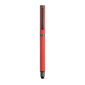 Stylo Woolf en inox recyclé, touch &amp; encre noire 1 km 16