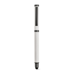 Stylo Woolf en inox recyclé, touch &amp; encre noire 1 km 17