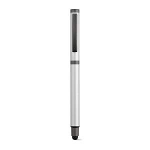 Stylo Woolf en inox recyclé, touch &amp; encre noire 1 km 18