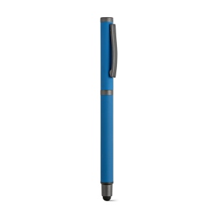 Stylo Woolf en inox recyclé, touch &amp; encre noire 1 km 8