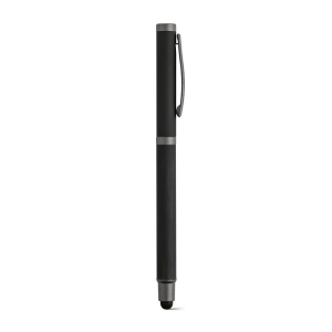Stylo Woolf en inox recyclé, touch &amp; encre noire 1 km 29