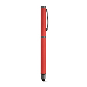 Stylo Woolf en inox recyclé, touch &amp; encre noire 1 km 31