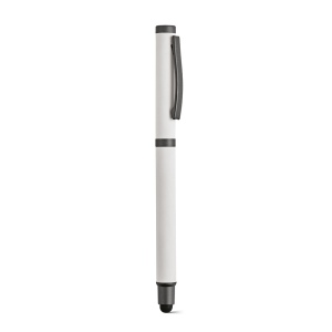 Stylo Woolf en inox recyclé, touch &amp; encre noire 1 km 10