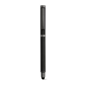 Stylo Woolf en inox recyclé, touch &amp; encre noire 1 km 14