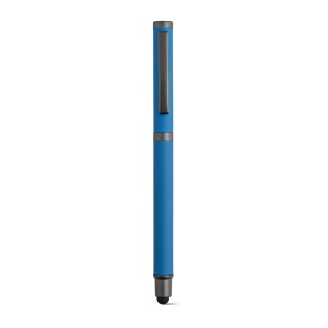 Stylo Woolf en inox recyclé, touch &amp; encre noire 1 km 15