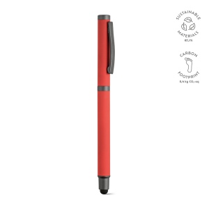 Stylo Woolf en inox recyclé, touch &amp; encre noire 1 km 4