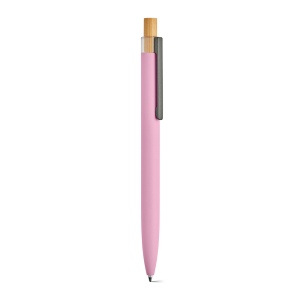 Stylo Tolkien en alu &amp; bambou, encre bleue 1km Dokumental® 18