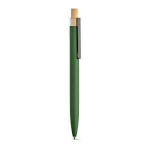 Stylo Tolkien en alu &amp; bambou, encre bleue 1km Dokumental® 28