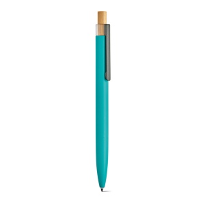 Stylo Tolkien en alu &amp; bambou, encre bleue 1km Dokumental® 31
