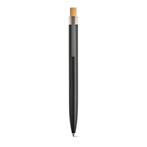 Stylo Tolkien en alu &amp; bambou, encre bleue 1km Dokumental® 36