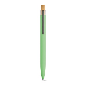 Stylo Tolkien en alu &amp; bambou, encre bleue 1km Dokumental® 43
