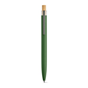 Stylo Tolkien en alu &amp; bambou, encre bleue 1km Dokumental® 45
