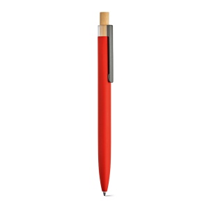 Stylo Tolkien en alu &amp; bambou, encre bleue 1km Dokumental® 20