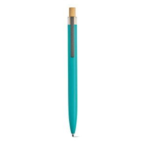Stylo Tolkien en alu &amp; bambou, encre bleue 1km Dokumental® 48
