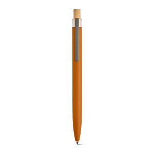 Stylo Tolkien en alu &amp; bambou, encre bleue 1km Dokumental® 50