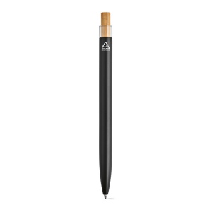 Stylo Tolkien en alu &amp; bambou, encre bleue 1km Dokumental® 52