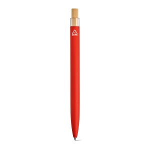 Stylo Tolkien en alu &amp; bambou, encre bleue 1km Dokumental® 53
