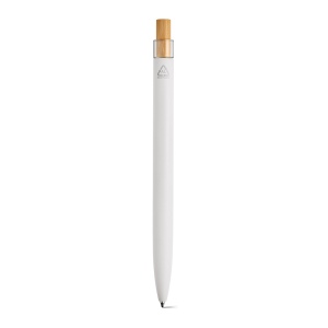 Stylo Tolkien en alu &amp; bambou, encre bleue 1km Dokumental® 54