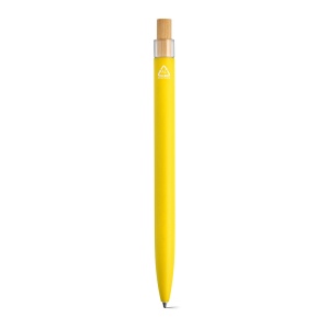 Stylo Tolkien en alu &amp; bambou, encre bleue 1km Dokumental® 56