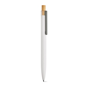 Stylo Tolkien en alu &amp; bambou, encre bleue 1km Dokumental® 21
