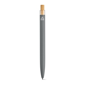 Stylo Tolkien en alu &amp; bambou, encre bleue 1km Dokumental® 57