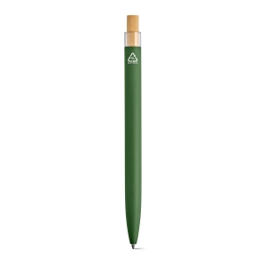 Stylo Tolkien en alu &amp; bambou, encre bleue 1km Dokumental® 61