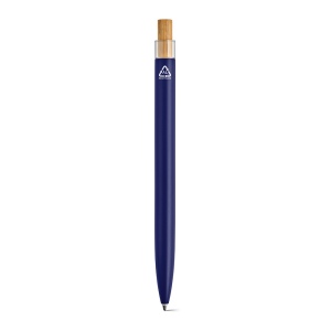 Stylo Tolkien en alu &amp; bambou, encre bleue 1km Dokumental® 63