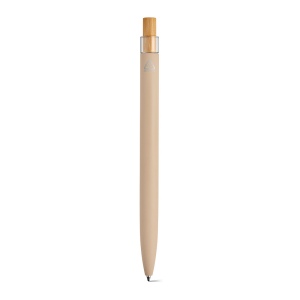 Stylo Tolkien en alu &amp; bambou, encre bleue 1km Dokumental® 65