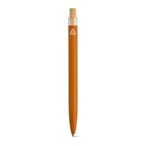 Stylo Tolkien en alu &amp; bambou, encre bleue 1km Dokumental® 66