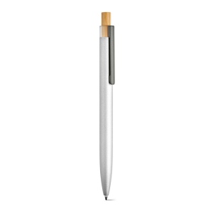 Stylo Tolkien en alu &amp; bambou, encre bleue 1km Dokumental® 22