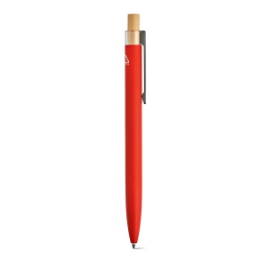 Stylo Tolkien en alu &amp; bambou, encre bleue 1km Dokumental® 69