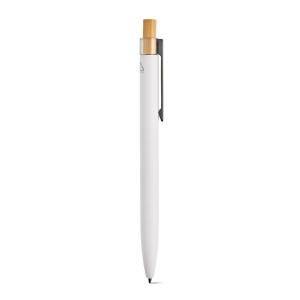 Stylo Tolkien en alu &amp; bambou, encre bleue 1km Dokumental® 70