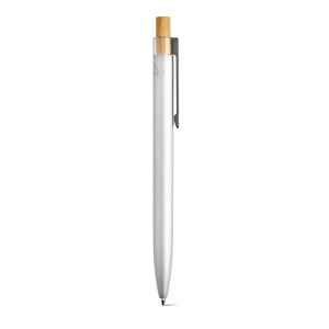 Stylo Tolkien en alu &amp; bambou, encre bleue 1km Dokumental® 71