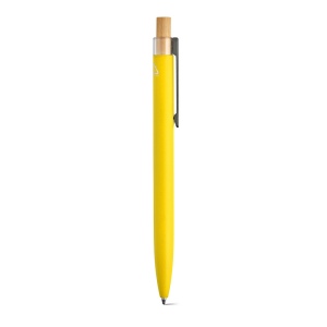 Stylo Tolkien en alu &amp; bambou, encre bleue 1km Dokumental® 72