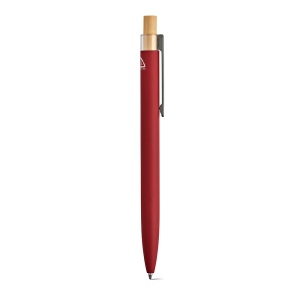 Stylo Tolkien en alu &amp; bambou, encre bleue 1km Dokumental® 74