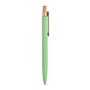 Stylo Tolkien en alu &amp; bambou, encre bleue 1km Dokumental® 75