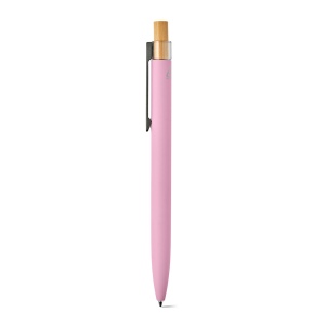 Stylo Tolkien en alu &amp; bambou, encre bleue 1km Dokumental® 83
