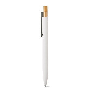 Stylo Tolkien en alu &amp; bambou, encre bleue 1km Dokumental® 86