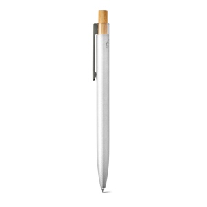 Stylo Tolkien en alu &amp; bambou, encre bleue 1km Dokumental® 87