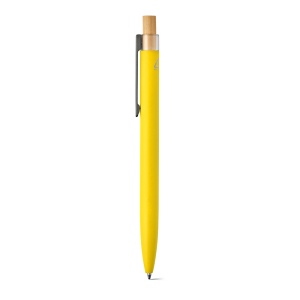 Stylo Tolkien en alu &amp; bambou, encre bleue 1km Dokumental® 88