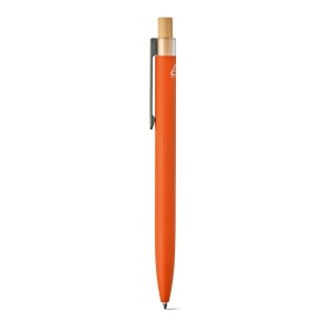 Stylo Tolkien en alu &amp; bambou, encre bleue 1km Dokumental® 92