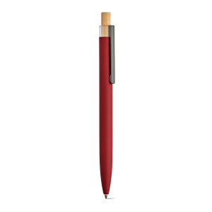 Stylo Tolkien en alu &amp; bambou, encre bleue 1km Dokumental® 25