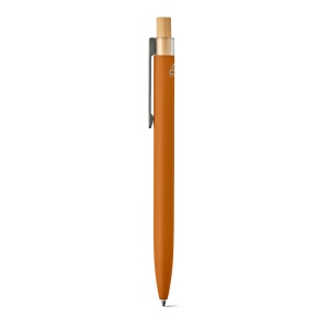 Stylo Tolkien en alu &amp; bambou, encre bleue 1km Dokumental® 98