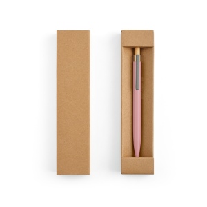 Stylo Tolkien en alu &amp; bambou, encre bleue 1km Dokumental® 99