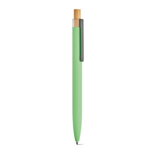 Stylo Tolkien en alu &amp; bambou, encre bleue 1km Dokumental® 26