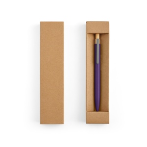 Stylo Tolkien en alu &amp; bambou, encre bleue 1km Dokumental® 110