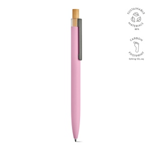 Stylo Tolkien en alu &amp; bambou, encre bleue 1km Dokumental® 2